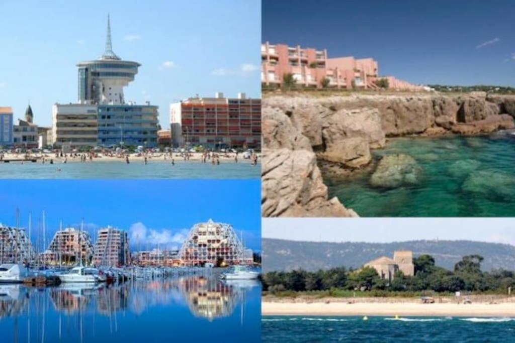 Appartement Palavas Les Flots T2 + Parking Prive Екстер'єр фото